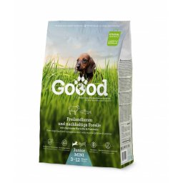 Goood mini junior bárány és pisztráng 1,8 kg kistestű 3 és 12 hónap között száraz kutyaeledel kutyatáp