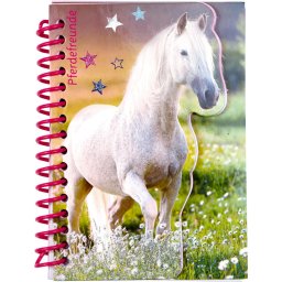 HB P-47 spirál notesz Horse Friends lovas ajándék
