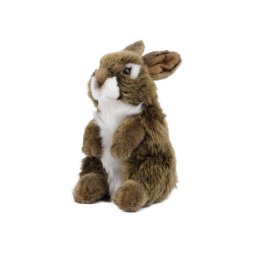 Nature De Brenne Plüss vadnyúl 18 cm barna