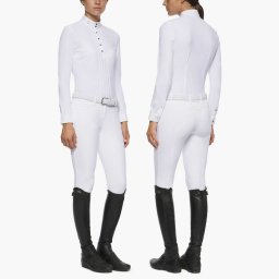 Cavalleria Toscana Mango Női lovas versenying pliszírozott díszítéssel