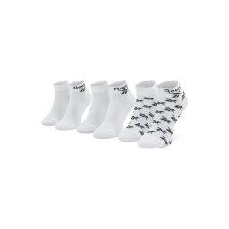 Reebok 3 pár uniszex hosszú szárú zokni Cl Fo Ankle Sock 3P GG6674 Fehér