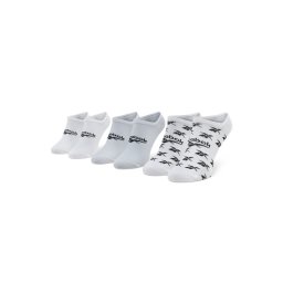 Reebok 3 pár unisex bokazokni Cl Fo Invisible Sock 3P GG6678 Fehér