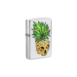 49241 Zippo öngyújtó csiszolt króm színben, viking minta