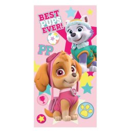 Mancs őrjárat Best Pups Ever fürdőlepedő / törölköző