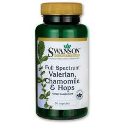 Swanson Valeriana, kamilla és komló kapszula 60 db
