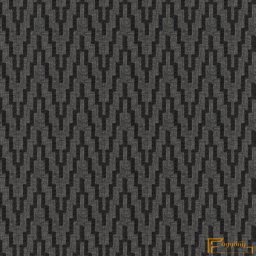 (11 szín) Kültéri textil OUT Running -Platina fekete absztrakt mintás - 03
