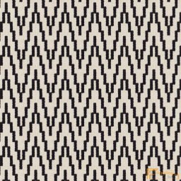 (11 szín) Kültéri textil OUT Running - Fehér alapon fekete absztrakt - 04