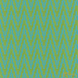 (11 szín) Kültéri textil OUT Running - Menta zöld alapon jégkék absztrakt minta- 11