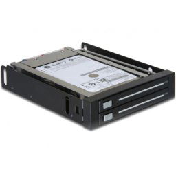 3.5“ Mobil Rack 2x 2.5” SATA HDD-hez