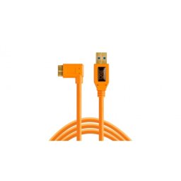 TetherPro USB 3.0 A male to Micro B Right Angle -