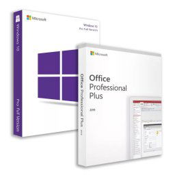 Windows 10 Pro + Office 2019 Professional Plus (Online aktiválás) (Elektronikus licenc)