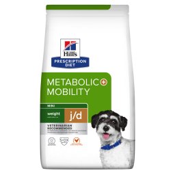 Hill's PD Canine Metabolic + Mobility Mini kutyaeledel kistestű kutyáknak csirkével 3kg