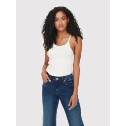 ONLY Felső Daisy 15256558 Fehér Slim Fit