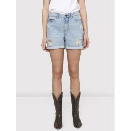 Noisy May Farmer rövidnadrág Smiley 27010866 Kék Regular Fit
