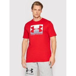 Under Armour Póló Ua Boxed Sportstyle 1329581 Piros Loose Fit