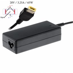 Lenovo Laptop tápegység 20V/3.25A 65W Adapter PN: AK-ND-24