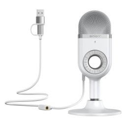 simorr Wave U1 USB kond.mikrofon fehér