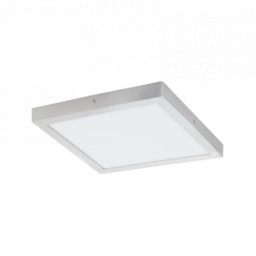 LED panel , 27W , falon kívüli , négyzet , 60 cm , meleg fehér , ezüst keret , EGLO , FUEVA 1 , 97553