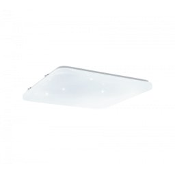 LED lámpatest , mennyezeti , négyzet , kristály hatású , 33.5W , természetes fehér , EGLO , FRANIA-S , 33609