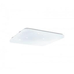 LED lámpatest , mennyezeti/fali , négyzet , kristály hatású , 49.5W , meleg fehér , EGLO , FRANIA-S , 98449