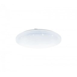 LED lámpatest , mennyezeti/fali , kristály hatású , 24W , kerek , állítható fehér színárnyalat (CCT) , dimmelhető , EGLO , FRANIA-A , 98236