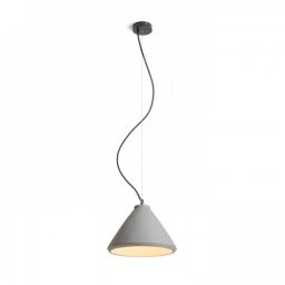 LED lámpa , függeszték , mennyezeti , E27 , beton , RENDL , RADICAL , R12416