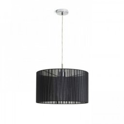LED lámpa , függeszték , mennyezeti , E27 , fekete , RENDL , GLAMOUR , R13271
