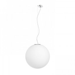 LED lámpa , függeszték , mennyezeti , E27 , 50 cm , opál üveg , RENDL , LUNEA , R11715