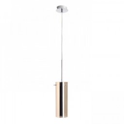 LED lámpa , függeszték , mennyezeti , E27 , üveg , réz , RENDL , SANSSOUCI , R10511
