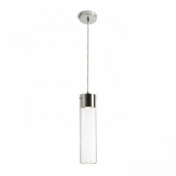 LED lámpa , függeszték , mennyezeti , GU10 , üveg , króm , RENDL , GARNISH , R11756