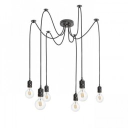 LED lámpa , függeszték , mennyezeti , 6 x E27 , RENDL , CINDY , R12054