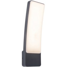 LED lámpatest , oldalfali , 19W , CCT , dimmelhető , szürke , IP54 , LUTEC CONNECT , KIRA