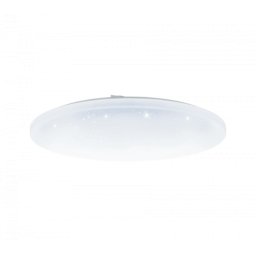 LED lámpatest , mennyezeti/fali , kristály hatású , 36W , kerek , állítható fehér színárnyalat (CCT) , dimmelhető , EGLO , FRANIA-A , 98237