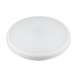 LED panel , 22W , falon kívüli , kerek , természetes fehér , IP65 , LUNAR , 5 év garancia