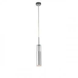 LED lámpa , függeszték , mennyezeti , GU10 , króm , fém , LUCE DESIGN , TABOO