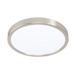 LED panel , 20W , falon kívüli , kerek , meleg fehér , matt nikkel keret , EGLO , FUEVA 5 , 99221