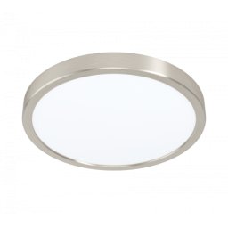 LED panel , 20W , falon kívüli , kerek , természetes fehér , matt nikkel keret , EGLO , FUEVA 5 , 99232
