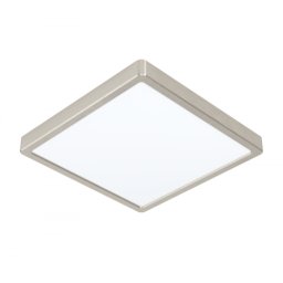 LED panel , 20W , falon kívüli , négyzet , meleg fehér , matt nikkel keret , EGLO , FUEVA 5 , 99242