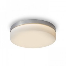 LED lámpa , mennyezeti , 21W , meleg fehér , matt nikkel, IP44 , RENDL , AWE 33 , R12197