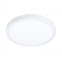 LED panel , 20W , falon kívüli , kerek , dimmelhető , meleg fehér , fehér keret , EGLO , FUEVA 5 , 99259