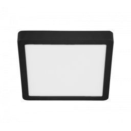 LED panel , 20.5W , falon kívüli , négyzet , természetes fehér , fekete keret , IP44 , EGLO , FUEVA 5 , 30762