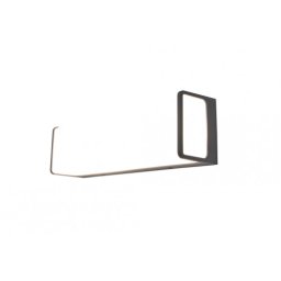 LED lámpatest , oldalfali , 21.5W , természetes fehér , sötét szürke , kültéri , IP54 , Slim , LUTEC , DOBLO