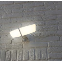 LED reflektor , dupla , mozgásérzékelős , 14.5W , CCT , dimmelhető , kültéri , IP44 , LUTEC CONNECT , ARTICA