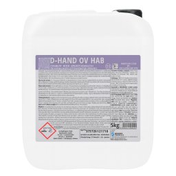 D-Hand QV HAB fertőtlenítő baktericid, fungicid, tuberkolocid, virucid, MRSA hatású habszappan 5kg