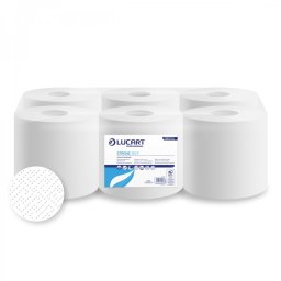 Lucart Strong Maxi tekercses kéztörlő 19 cm, 20,6x23cm/lap, 435 lap, 100m/tekercs, 6 tekercs/zsugor