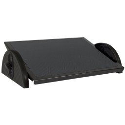 WEDO Lábtámasz, fém, WEDO "Relax Steel", fekete