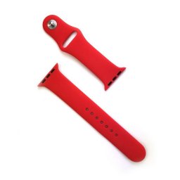 Apple Watch szilikon óraszíj piros 38/40/41 mm