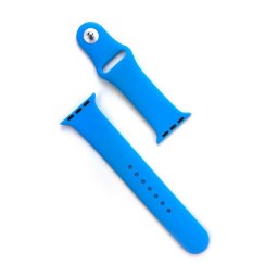 Apple Watch szilikon óraszíj világoskék 38/40/41 mm