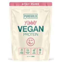 Pure Gold Yummy Vegan Protein 500 g zacskós