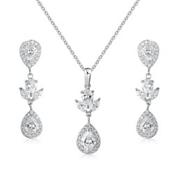 Kristálycsepp, exkluzív esküvői ékszerszett
